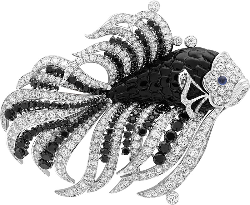 Van Cleef & Arpels Seven Seas 系列高級珠寶。